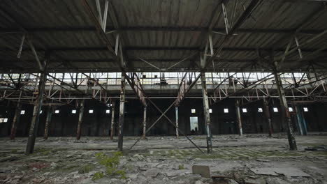 edificio industrial abandonado