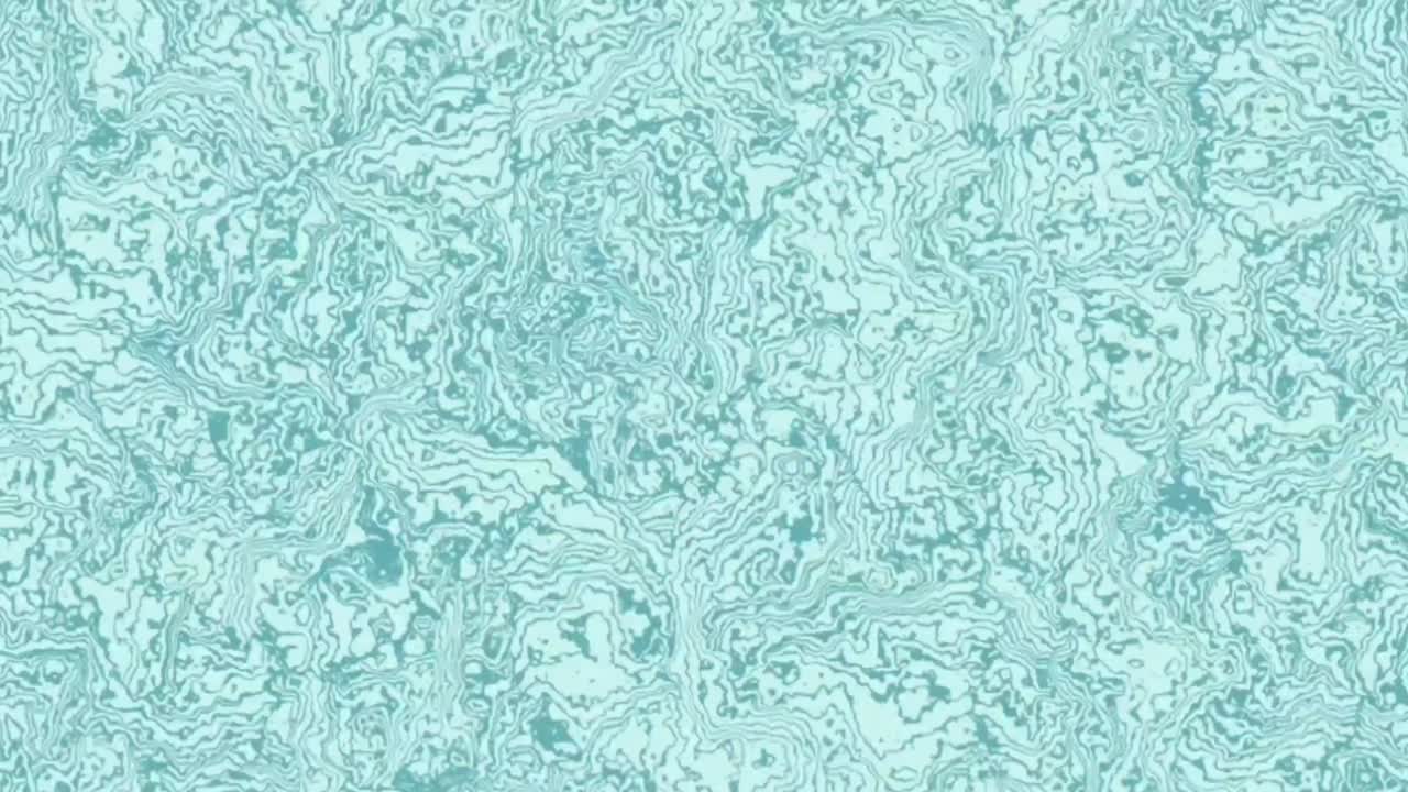 gráficos en movimiento de hermosos patrones y diseños azules borrosos y ondulados