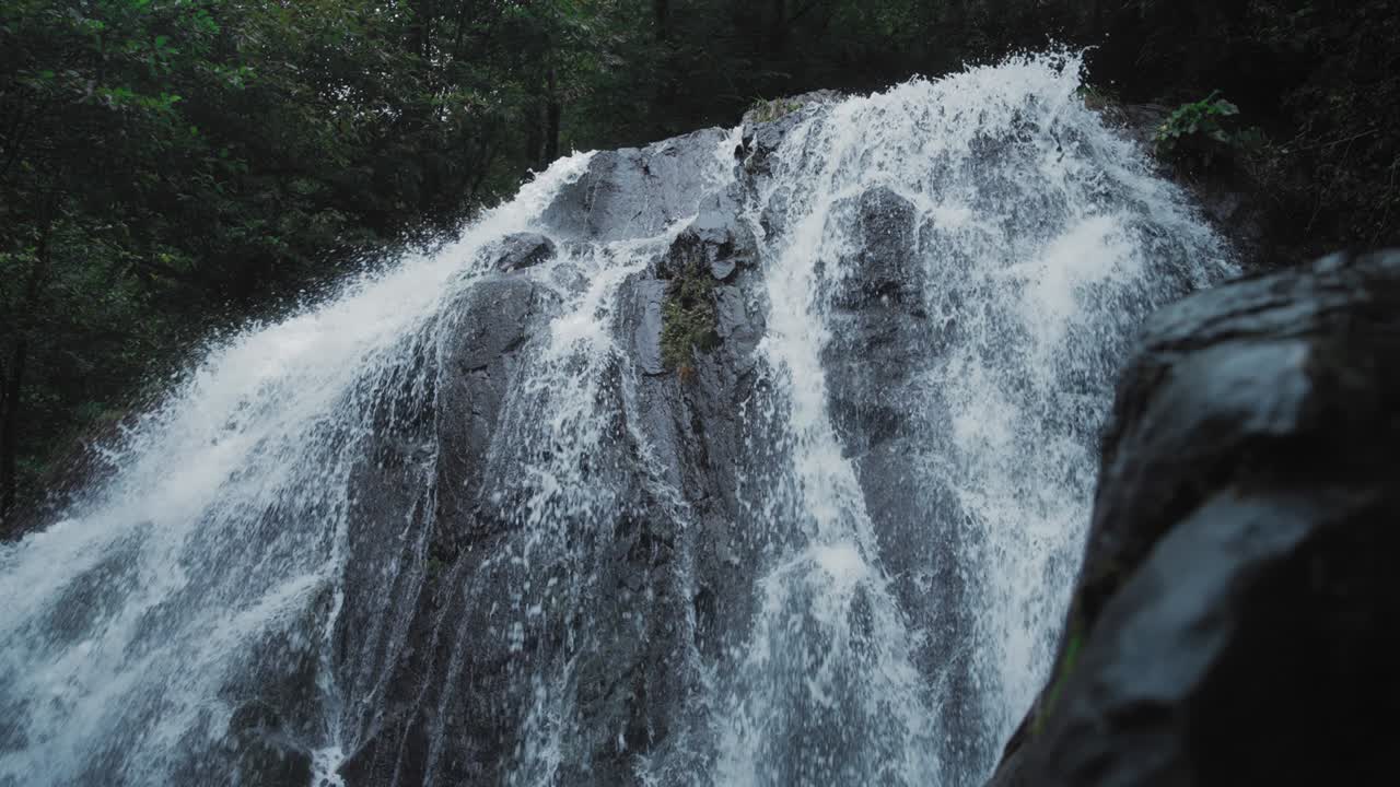 cascada en el bosque tropical