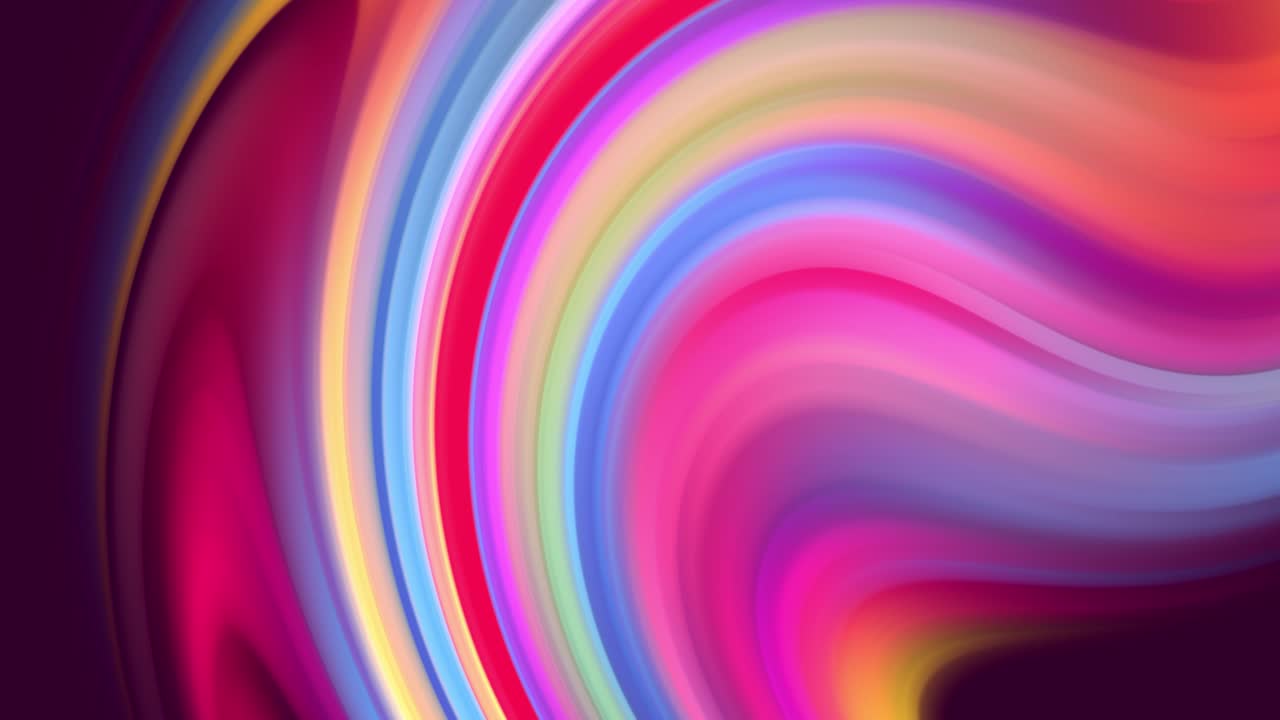 el gradiente de los colores del arco iris se desplaza cíclicamente en bucle. es 4k hermoso fondo abstracto con animación de bucle sin costuras para presentaciones de vacaciones o cosas de moda en estilo de diseño de movimiento. 22