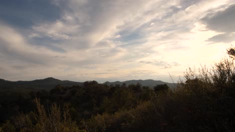 Tilting-up-showing-thumb-butte-from-a-golden-sunset