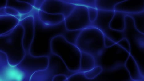 abstract animated background. digital life, cell bacteria, futuristic glowing, nano technology, fractal futuristic loop background 4k.