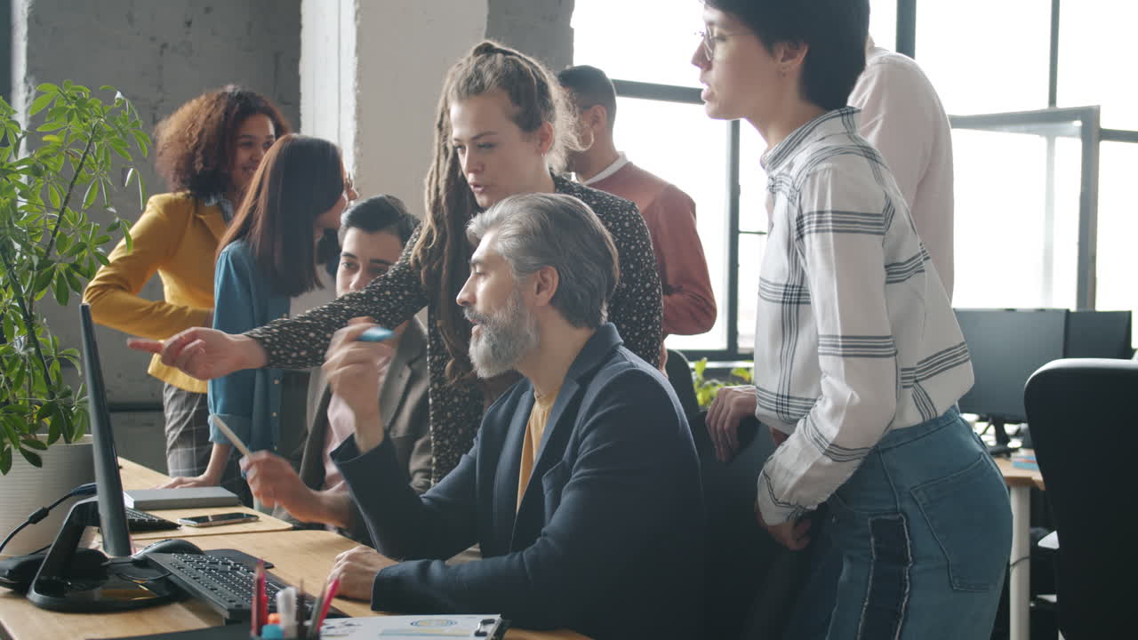 reunión del equipo de negocios