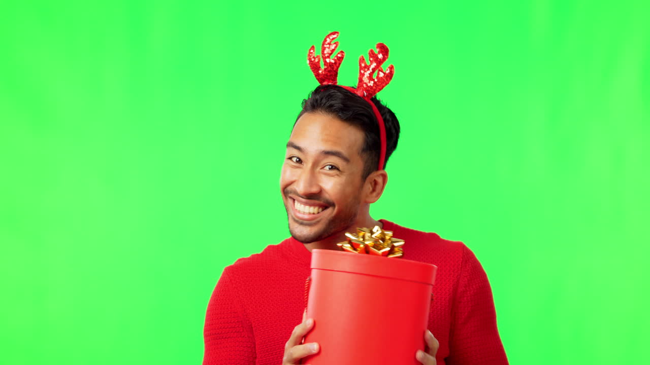 크리스마스 선물, 남자 초상화