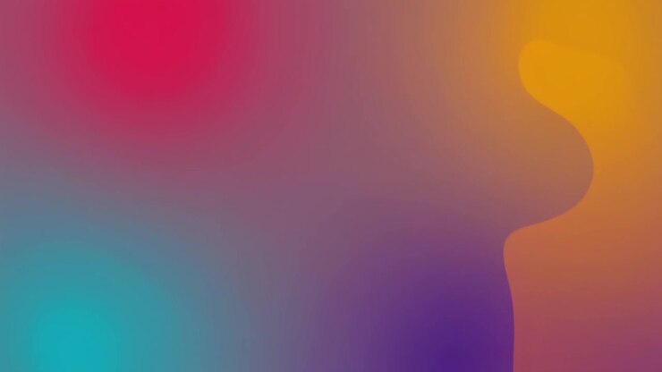 Abstract Motion Background with Fluid Colorful Gradients