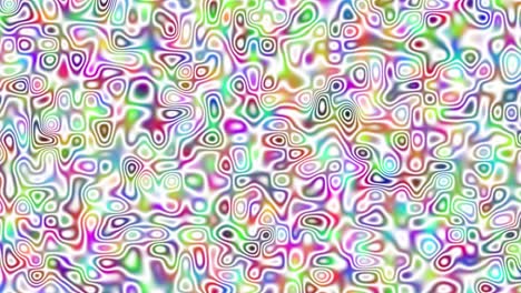 psicodélico fondo abstracto hippie trippy alucinación de drogas 4k