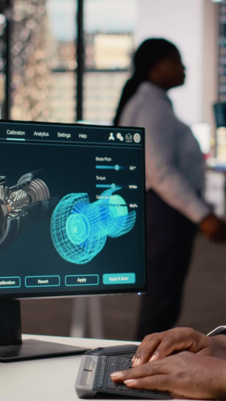 Researcher upgrades turbine component with AI to maximize sustainability