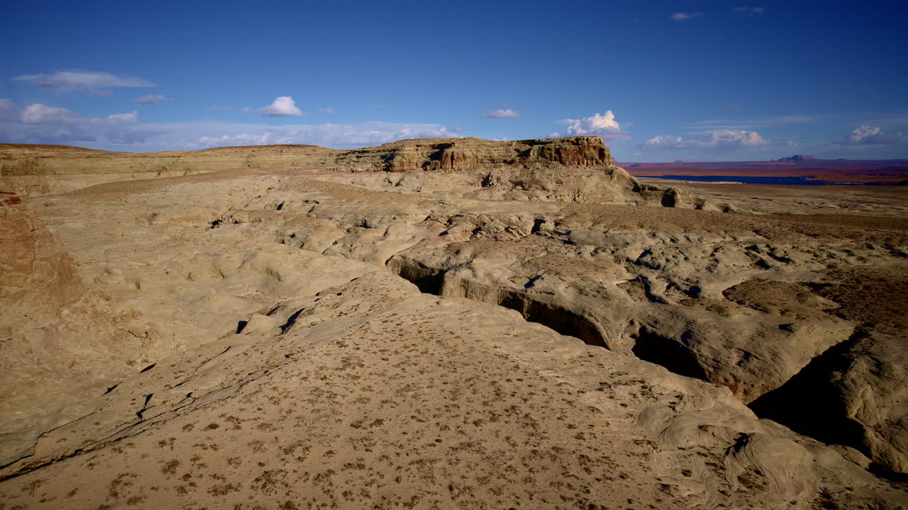 Aerial footage captures the fantastical desertscape of the Southwest—full of wild forms and glowing hues.