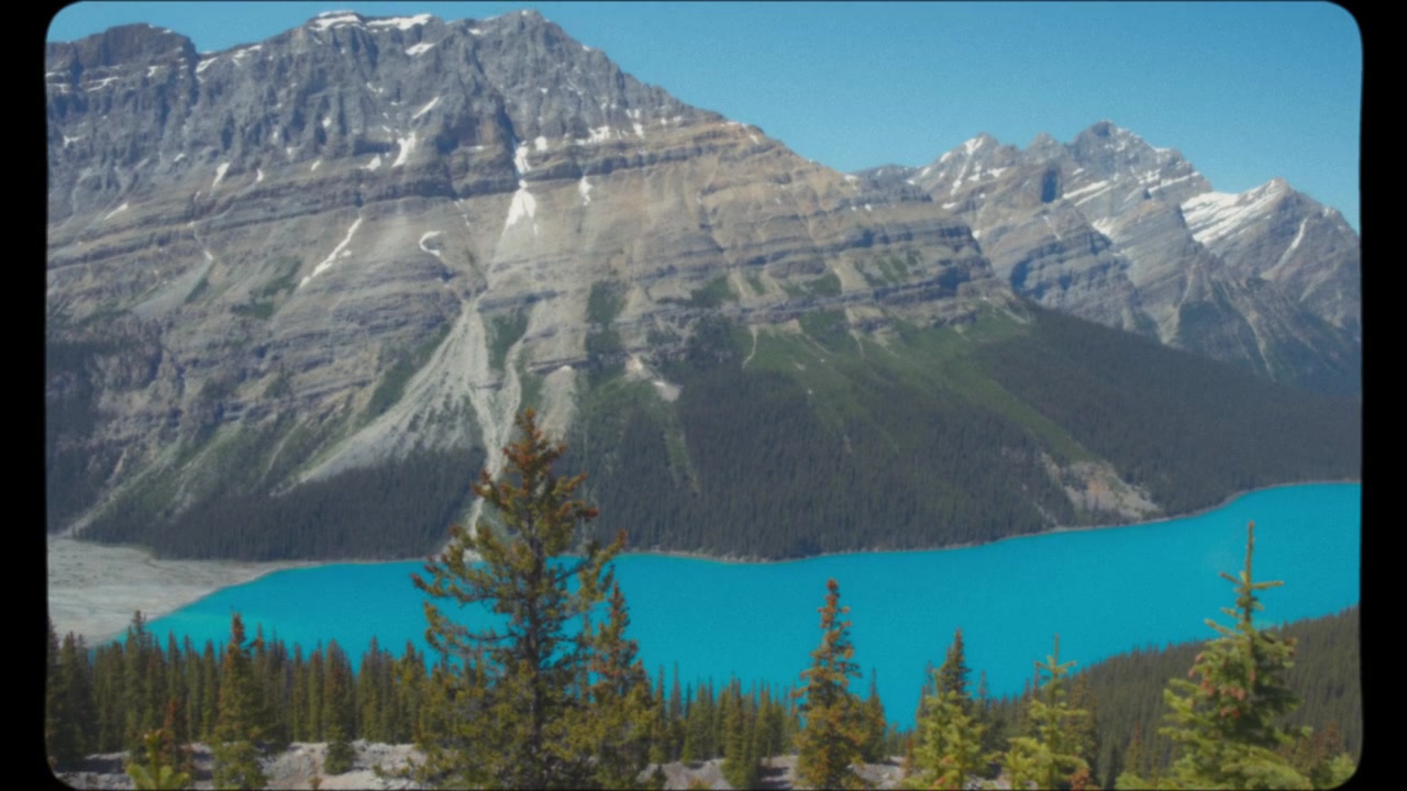 Peyto Lake in Canadian Rocky Mountains
