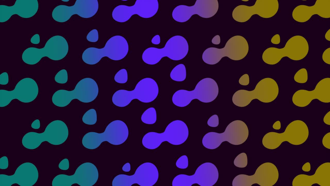 Corporate style with gradient liquid shapes