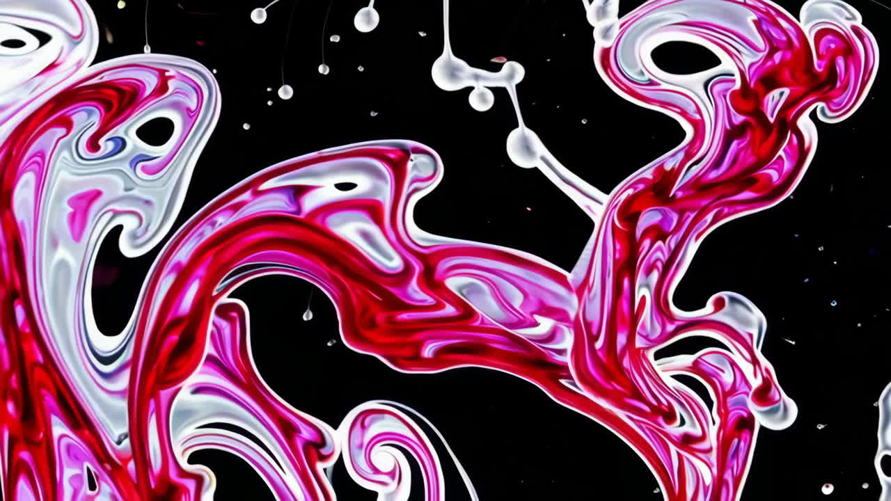 추상적인 액체 예술