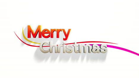 Colorful-Merry-Christmas-text-on-white-gradient-color