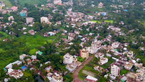 naturaleza tropical y urbanización rural en barishal, bangladesh