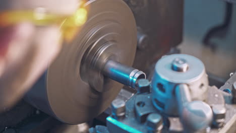 turner is working on the machine