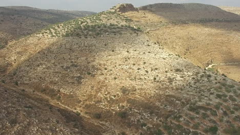 arid hilly landscape