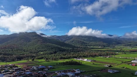 majestic mountains hyperlapse: chignahuapan, mexico