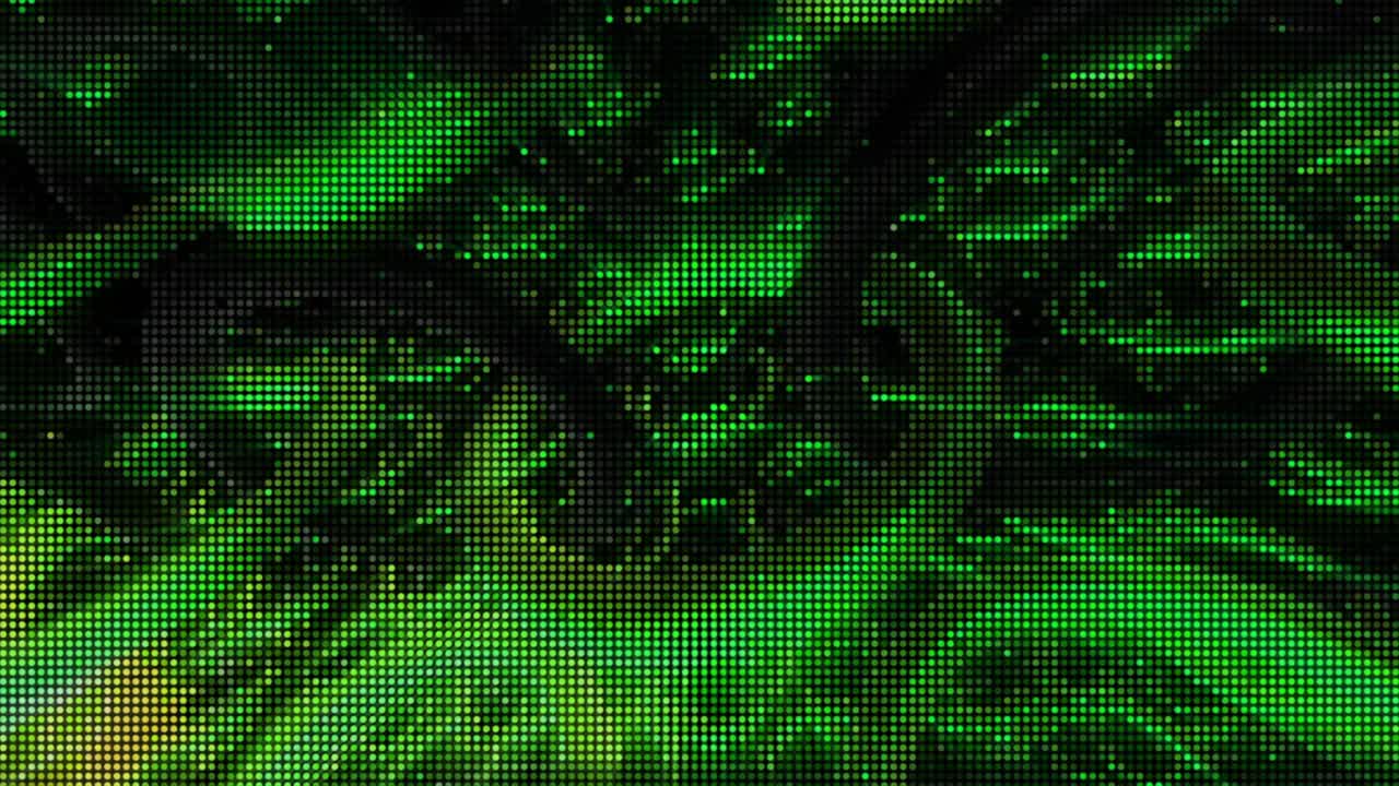 patrón de puntos verdes abstractos