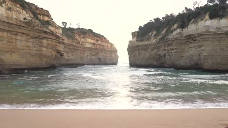 Leere-Küste-Loch-Ard-Gorge-12-Apostles-Küste-Und-Hinterland-Port-Campbell-Tourismus-Von-Covid-19-Betroffen