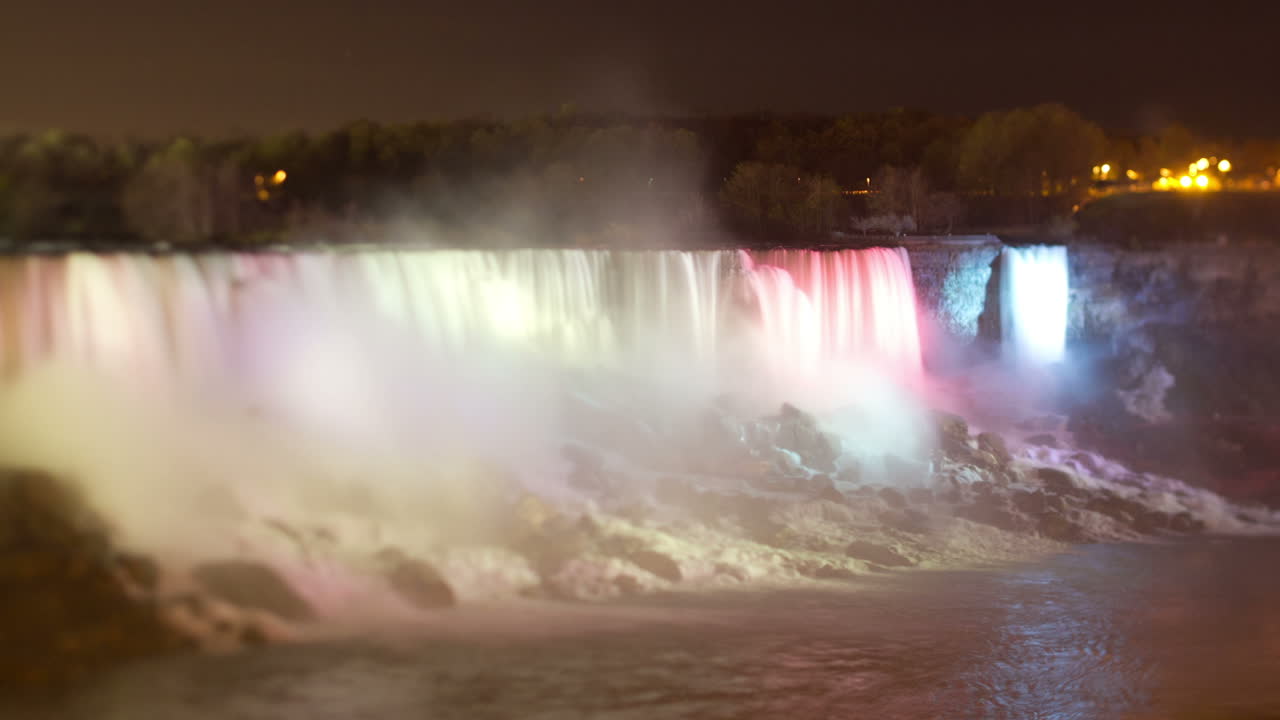 나이아가라 폭포 밤 00