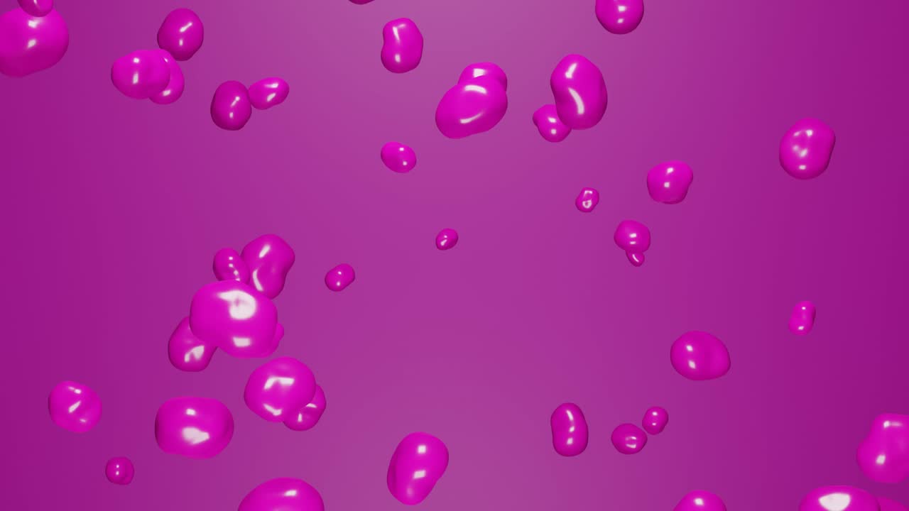 액체 유체 모양 추상 배경 애니메이션