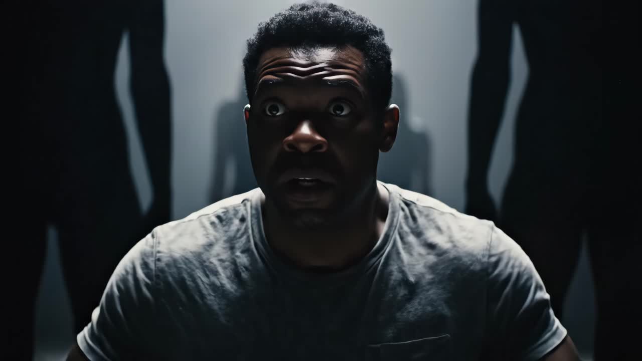 A man struggling with depression and mental health issues