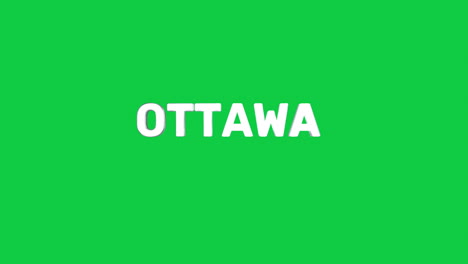 Eine-Glatte-Und-Hochwertige,-Silberne-3D-Text-Enthüllung-Der-Hauptstadt-&quot;Ottawa