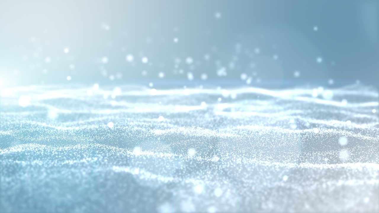 하빛 파란색 보케 다채로운 배경