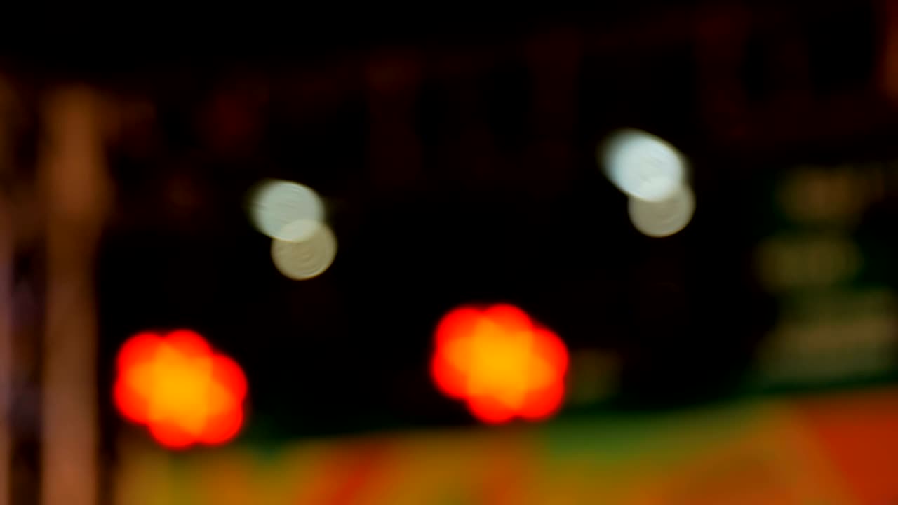 fondo de iluminación de concierto desenfocado