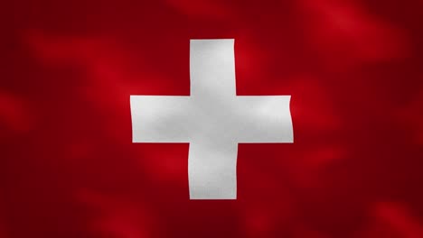 swiss dense flag fabric wavers, background loop