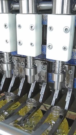 fábrica de aceite de girasol, fabricación