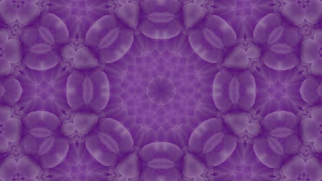 3d en bucle abstracto ornamentado fondo decorativo. hipnótico calidoscopio de colores pastel.