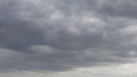 Wolkenzeitraffer,-Sturm,-Stürmisches-Wetter,-Frühlingssaison