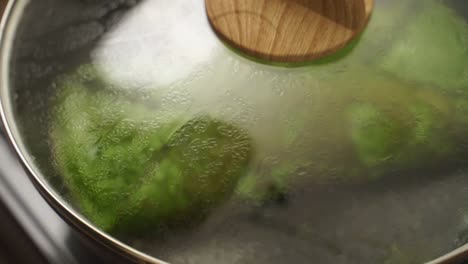 Persona-Anónima-Cocinando-Tortilla-Verde