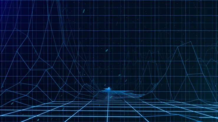 Animation af et 3D topografisk kort