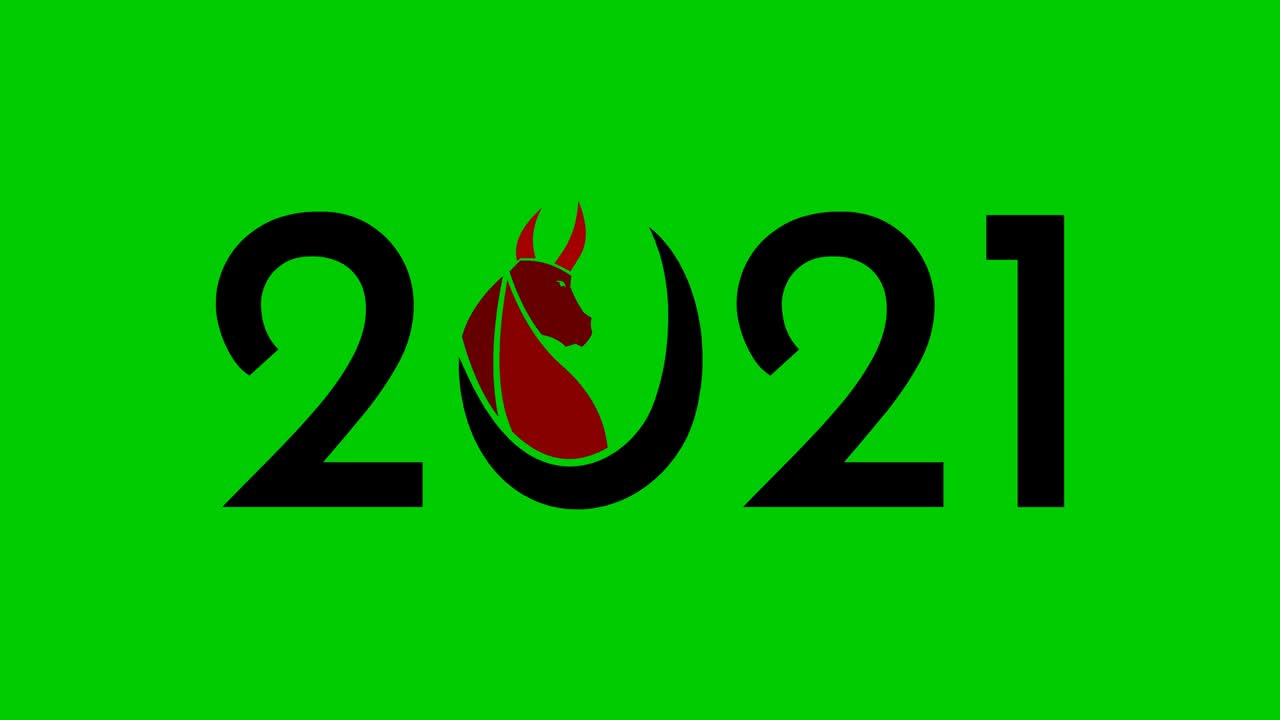 2021 Anno del Bue con sagoma del volto Red Bull