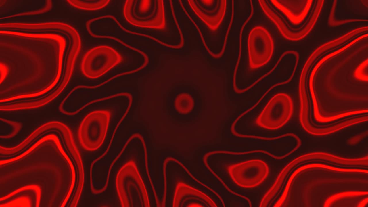 Prova un tunnel visivo ipnotico che scorre fluido in un loop continuo. Il design presenta motivi complessi nelle tonalità del rosso, creando un'atmosfera coinvolgente, perfetta per l'uso come salvaschermo.