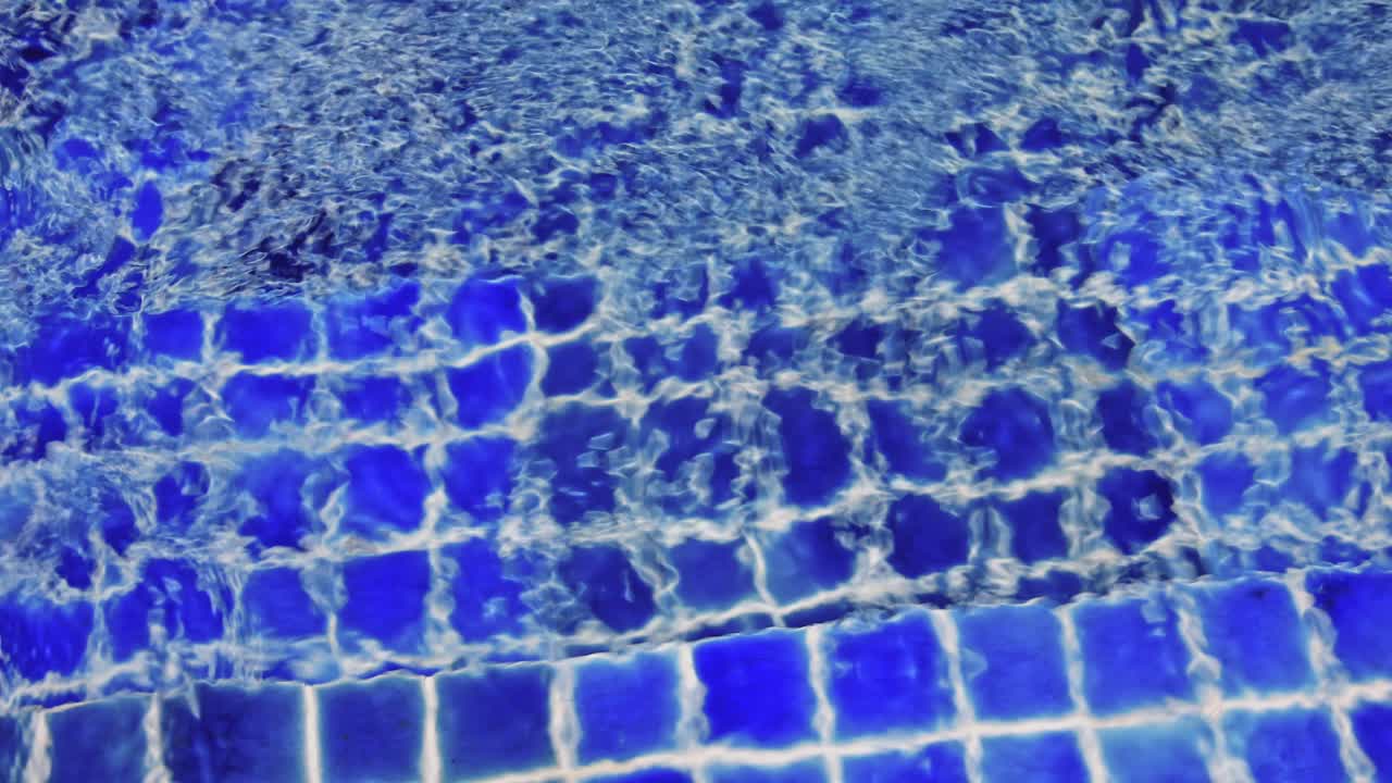 Blue Swimming Pool Water Texture