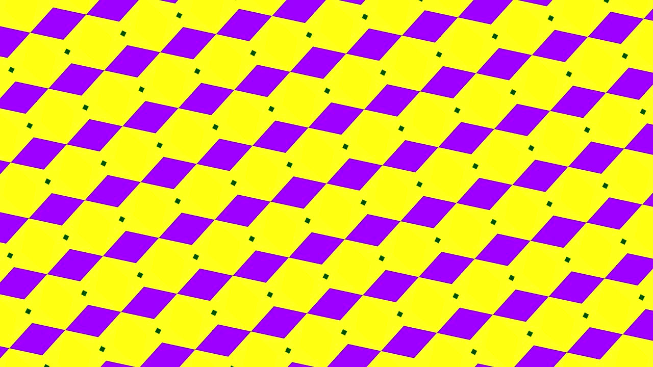 patrón gráfico que cambia de color a medida que gira hacia la izquierda