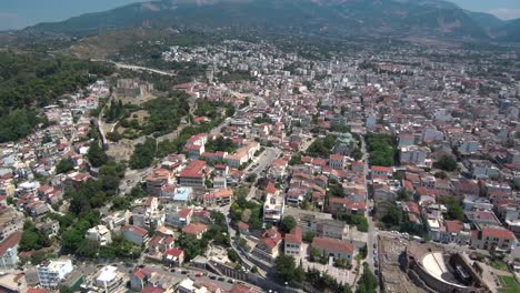 Vista-Aérea-Del-Casco-Antiguo-De-Patrás