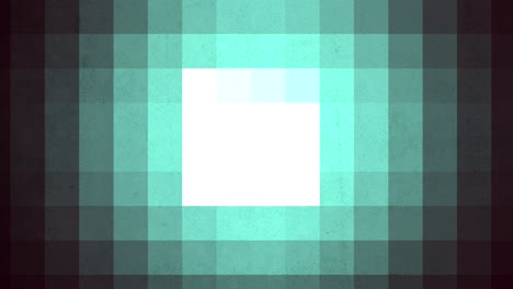 Minimalist-white-square-floats-in-a-black-and-blue-grid-design