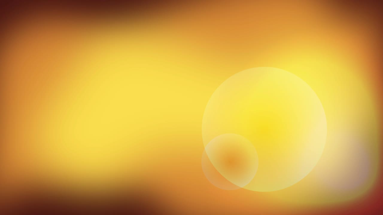 Fiery blurry animation