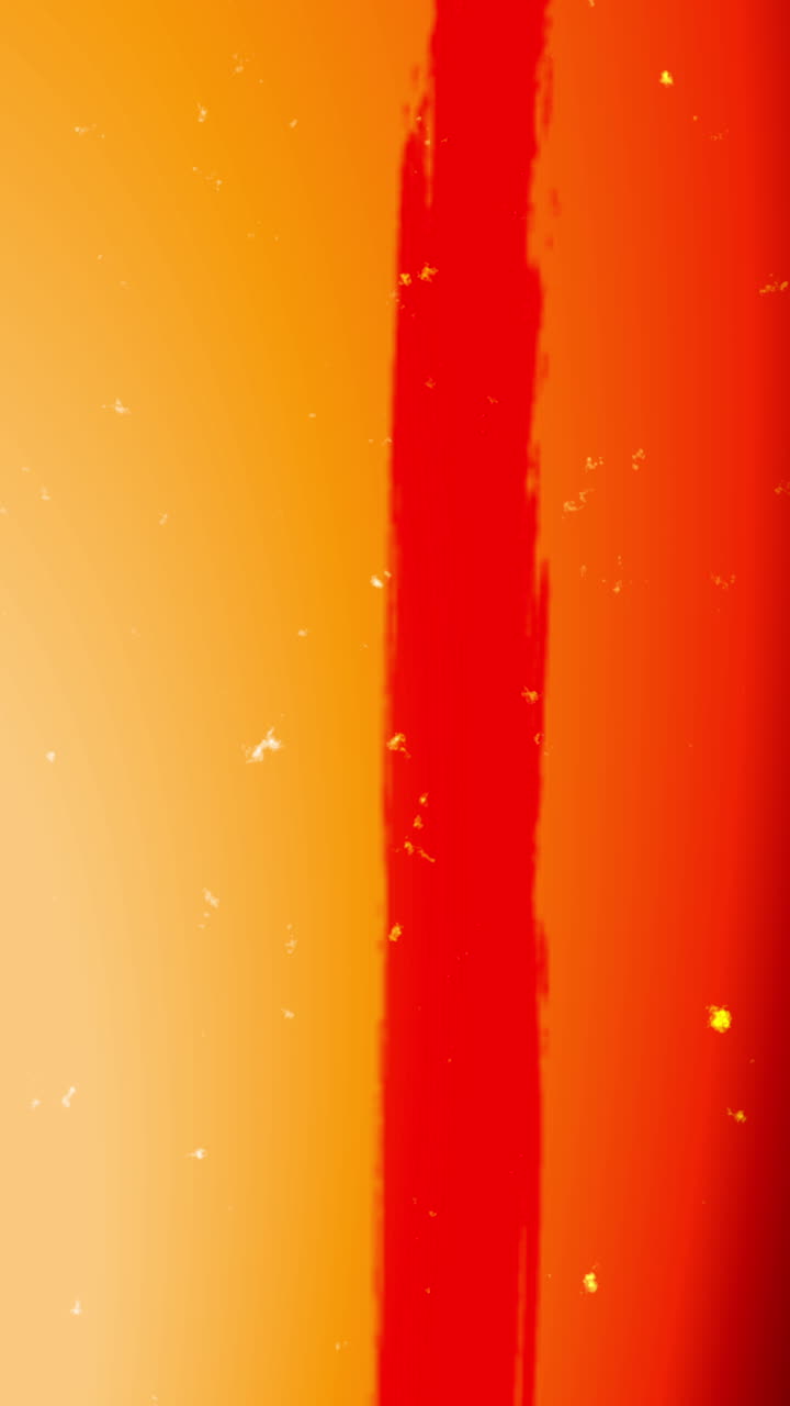 Fughe di luce da pellicola vintage con polvere e transizione di colore rosso-arancio