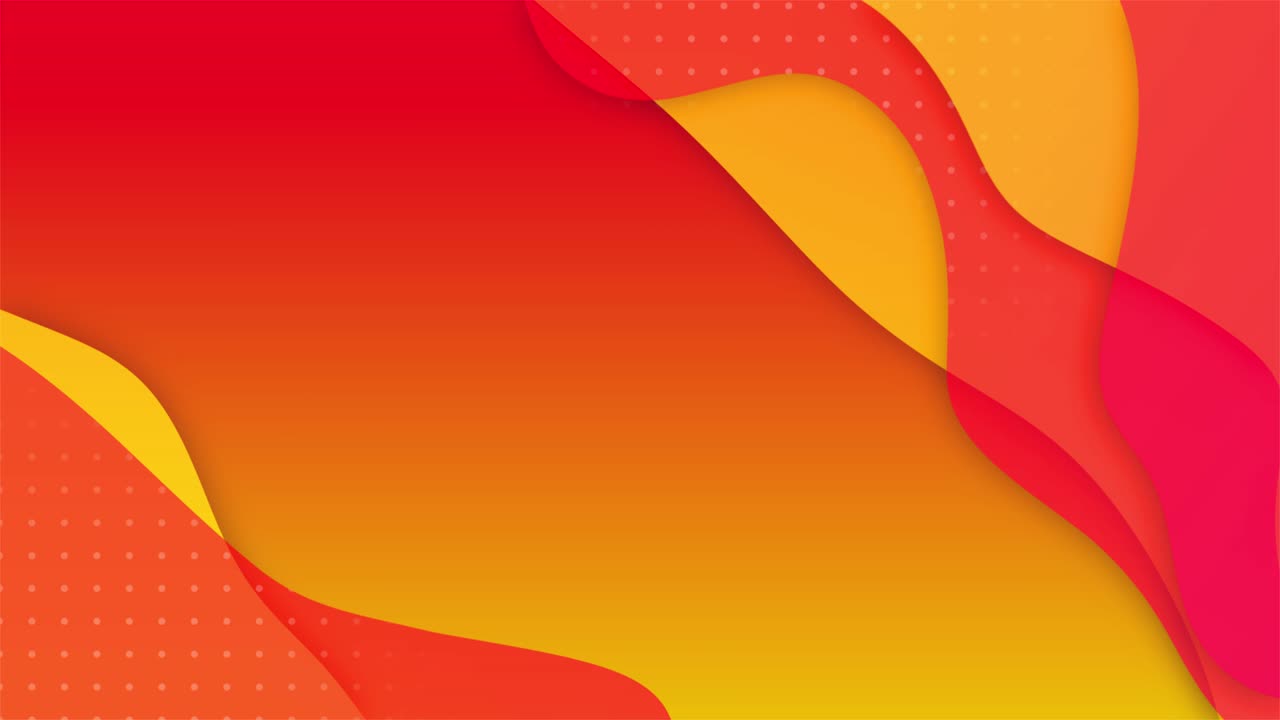 Gradient color creative abstract background design with wavy shapes and dots. liquid effect, memphis modern style.