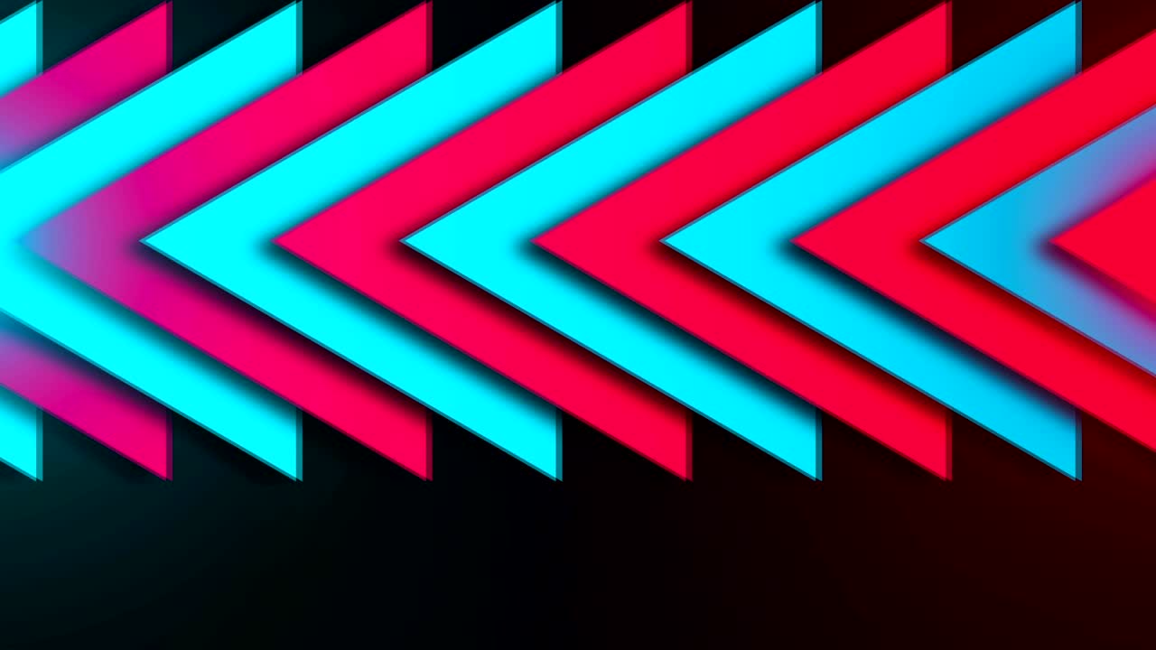 composición abstracta de las flechas brillantes