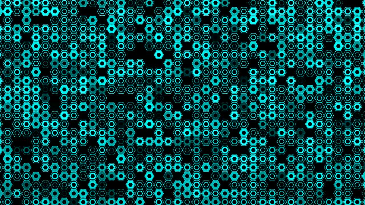 hexágono abstracto en el fondo