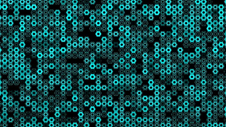 Abstract Hexagon Backgound