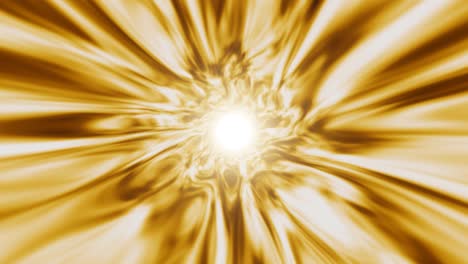 effect of boiling gold or core of the star radiation, yellow background gold rays splash glow motion