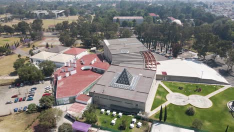 aerial view showcasing the beautiful buildings at national polytechnic institute of mexico