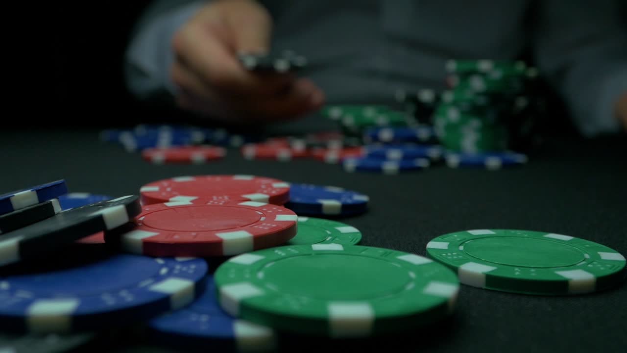 juego de póquer en curso