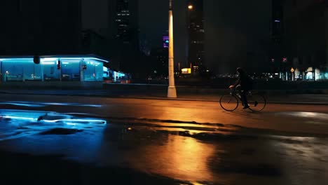 night city cyclist